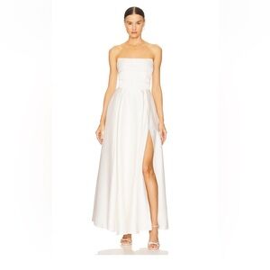 SAU LEE X REVOLVE HEIDI GOWN IN WHITE